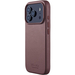 Чехол для iPhone 17 Pro Mujjo Full Leather Case Bronze red, изображение 3