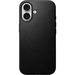 Чехол для iPhone 17 Nomad Modern Leather Case Black, изображение 2