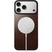 Накладка для iPhone 17 Pro Max Nomad Magnetic Leather Back (Horween) Brown, изображение 3