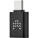Переходник Rocket Data USB-A(F)/USB-C(M) USB 3.0 Black, изображение 2
