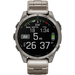 Garmin Fenix 8 47 mm AMOLED Sapphire Titanium с титановым ремешком в цвете Silver, Экран: 47, Цвет: Natural Titanium, изображение 4