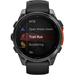 Garmin Fenix 8 47mm Amoled Sapphire Carbon Gray DLC Titanium with Black Silicone, Экран: 47, Цвет: Black / Черный, изображение 5
