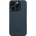 Чехол для iPhone 15 Pro Pitaka MagEZ 4 Aramid Fiber Black/Blue