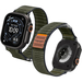 Ремешок для Apple Watch 44/45/46/49 mm Spigen WBF0 BAND Green, изображение 4