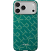 Чехол для iPhone 17 Pro Max Pitaka Monogram Ultra Slim Case Gold/Green