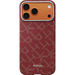 Чехол для iPhone 17 Pro Pitaka Monogram Ultra Slim Case Gold/Red
