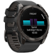 Garmin Fenix 8 51 Amoled Sapphire Carbon Gray DLC Titanium with Black Silicone, Экран: 51, Цвет: Carbon Gray, изображение 2