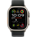 Apple Watch Ultra 2 GPS + Cellular, 49 мм, корпус из бежевого титана, ремешок Trail черного цвета, Экран: 49, Цвет: Black / Черный, изображение 2