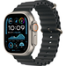 Apple Watch Ultra 2 GPS + Cellular, 49 мм, корпус из бежевого титана, ремешок Ocean черного цвета, Экран: 49, Цвет: Black matte / Черный матовый