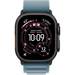Apple Watch Ultra 3 GPS + Cellular, 49 мм, корпус из черного титана, ремешок Alpine светло-синего цвета, Экран: 49, Цвет: Blue / Голубой, изображение 2