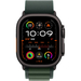 Apple Watch Ultra 2 GPS + Cellular, 49 мм, корпус из черного титана, ремешок Alpine зеленого цвета, Экран: 49, Цвет: Dark green / Темно-зеленый, изображение 2