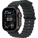 Apple Watch Ultra 3 GPS + Cellular, 49 мм, корпус из черного титана, ремешок Ocean черного цвета, Экран: 49, Цвет: Black matte / Черный матовый