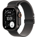 Apple Watch Ultra 3 GPS + Cellular, 49 мм, корпус из черного титана, ремешок Milanese черного цвета, Экран: 49, Цвет: Black Titanium