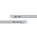 Apple MacBook Neo 13 Silver (A18 Pro 6-Core, GPU 5-Core, 8GB, 256GB), Общий объем твердотельных накопителей (SSD): 256 ГБ, Объем оперативной памяти: 8 ГБ, Цвет: Silver / Серебристый, изображение 3