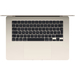 Apple MacBook Air 15 Starlight (M5 10-Core, GPU 10-Core, 16GB, 1TB), Общий объем твердотельных накопителей (SSD): 1 ТБ, Объем оперативной памяти: 16 ГБ, Цвет: Starlight / Сияющая звезда, изображение 2