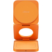 Беспроводное зарядное устройство uBear Balance Slim 3in1 Cosmic Orange, Цвет: Orange / Оранжевый, изображение 2