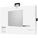 Чехол для MacBook Air 13 M2 uBear Grain Case White, изображение 6