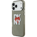 Чехол для iPhone 17 Pro Max CG Mobile DKNY IML Heart Logo Metal camera Hard Black, изображение 2