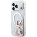 Чехол для iPhone 17 Pro Max Guess Liquid Glitter Cherries and 4G Charms Hard Silver, изображение 2