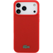 Чехол для iPhone 17 Pro Max CG Mobile Lacoste PVC Metal Lacquer logo Hard Red
