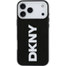 Чехол для iPhone 17 Pro Max CG Mobile DKNY PU Full Wrapped leather Verical logo Metal Cam Hard Black