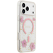Чехол для iPhone 17 Pro Guess IML Epoxy Dried Flowers and Glitters Hard Pink, изображение 3