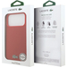 Чехол для iPhone 17 Pro Max CG Mobile Lacoste PVC Metal Lacquer logo Hard Red, изображение 8