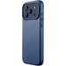 Чехол для iPhone 17 Pro Max Mujjo Full Leather Case Blue, изображение 3