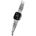 Ремешок для Apple Watch 45/46/49mm Nomad Stratos Natural Titanium Ultra Orange FKM, изображение 9