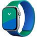 Ремешок для Apple Watch 38/40/41/42 mm Moft Snap Duo Watch Bands Sapphire + Oz Green