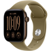 Apple Watch Series 12 GPS 42mm Dark Bronze Aluminium Case with Olive Sport Band, Экран: 42, Цвет: Dark Bronze / Бронзовый, Возможности подключения: GPS