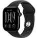 Apple Watch Series 12 GPS 42mm Black Aluminium Case with Black Sport Band, Экран: 42, Цвет: Black / Черный, Возможности подключения: GPS