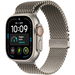 Apple Watch Ultra 4 GPS + Cellular 49mm Natural Titanium Case with Natural Titanium Milanese Loop, Экран: 49, Цвет: Natural Titanium, Возможности подключения: GPS + Cellular