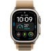 Apple Watch Ultra 4 GPS + Cellular 49mm Natural Titanium Case with Desert Alpine Loop, Экран: 49, Цвет: Beige / Бежевый, Возможности подключения: GPS + Cellular, изображение 2