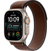 Apple Watch Ultra 4 GPS + Cellular 49mm Natural Titanium Case with Dark Umber Trail Loop, Экран: 49, Цвет: Brown / Коричневый, Возможности подключения: GPS + Cellular