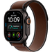 Apple Watch Ultra 4 GPS + Cellular 49mm Black Titanium Case with Dark Umber Trail Loop, Экран: 49, Цвет: Brown / Коричневый, Возможности подключения: GPS + Cellular