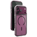Чехол для iPhone 18 Pro Max VLP Bubble Case с MagSafe Dark cherry, изображение 2