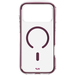 Чехол для iPhone 18 Pro VLP Bubble Case с MagSafe Dark cherry, изображение 2