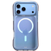Чехол для iPhone 18 Pro Max VLP Bubble Case с MagSafe Blue