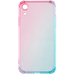 Чехол для iPhone XR Brosco HARDTPU Розово-голубой градиент