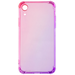 Чехол для iPhone XR Brosco HARDTPU Фиолетово-розовый