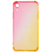 Чехол для iPhone XR Brosco HARDTPU Розово-золотой