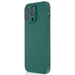 Чехол для iPhone 14 Pro Max Brosco Carbon Dark Green