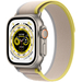 Apple Watch Series Ultra 49mm Titanium Case With Yellow/Beige Trail Loop, Цвет: Beige / Бежевый, Возможности подключения: GPS + Cellular