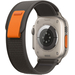 Apple Watch Series Ultra 49mm Titanium Case With Black/Gray Trail Loop, Цвет: Black / Черный, Возможности подключения: GPS + Cellular, изображение 3