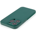 Чехол для iPhone 14 Pro Brosco Carbon Dark Green, изображение 3