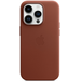 Чехол для iPhone 14 Pro Leather Case with MagSafe - Umber, изображение 3