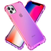 Чехол для iPhone 11 Pro Max Brosco HARDTPU Фиолетово-розовый