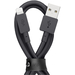 Кабель VLP Nylon USB A - Lightning 1.2m Black, Цвет: Black / Черный, изображение 2