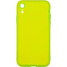Чехол для iPhone XR Brosco Neon Желтый, Цвет: Yellow / Желтый, изображение 5